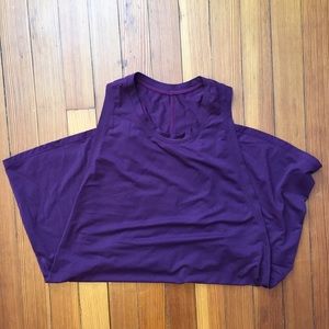 Open-back lululemon Tank - plum
